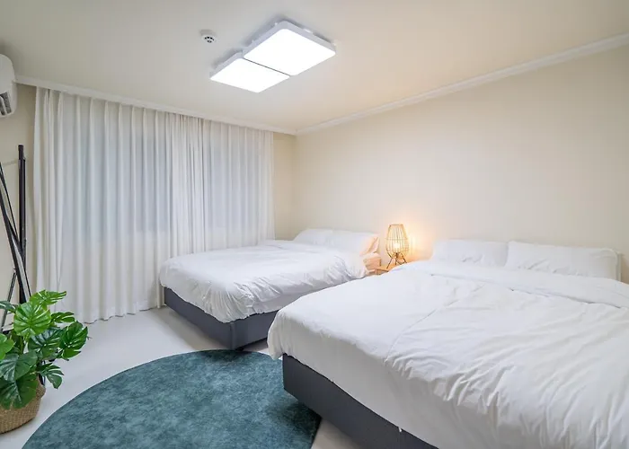 ヴィラ Osondoson Stay-5min To Hapjeong Station, Family Favorites, 3bed Room, Large Living *